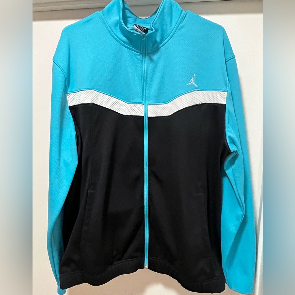 Jordan Warmup Jacket Gamma Blue/Black XL